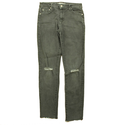 Tractr Girls Gray Jeans Size: 14 Years Gray