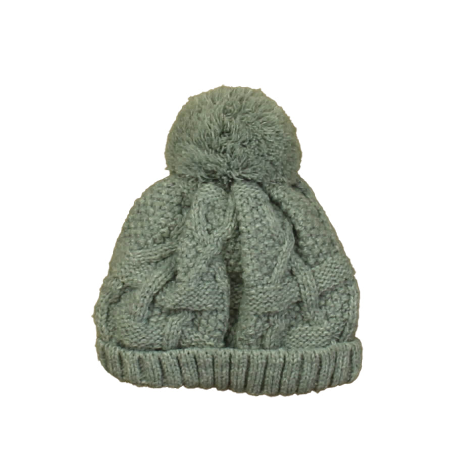Jacadi Unisex Gray Winter Hat Size: 1 Month