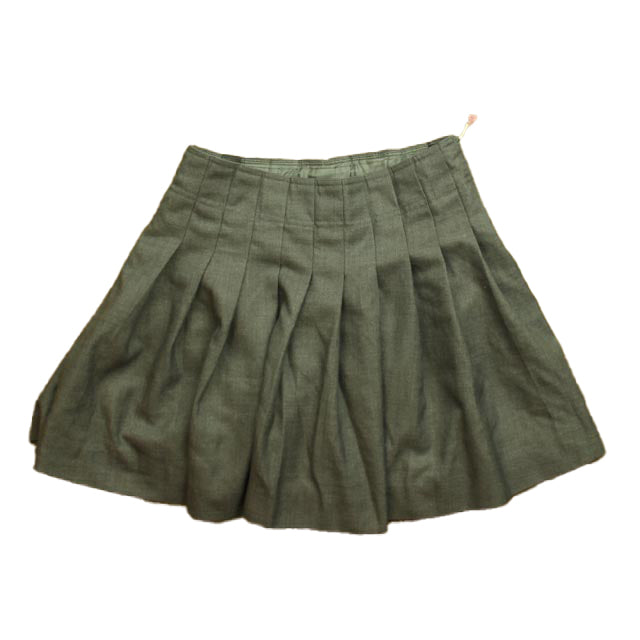 Crewcuts Girls Gray Skirt Size: 10 Years