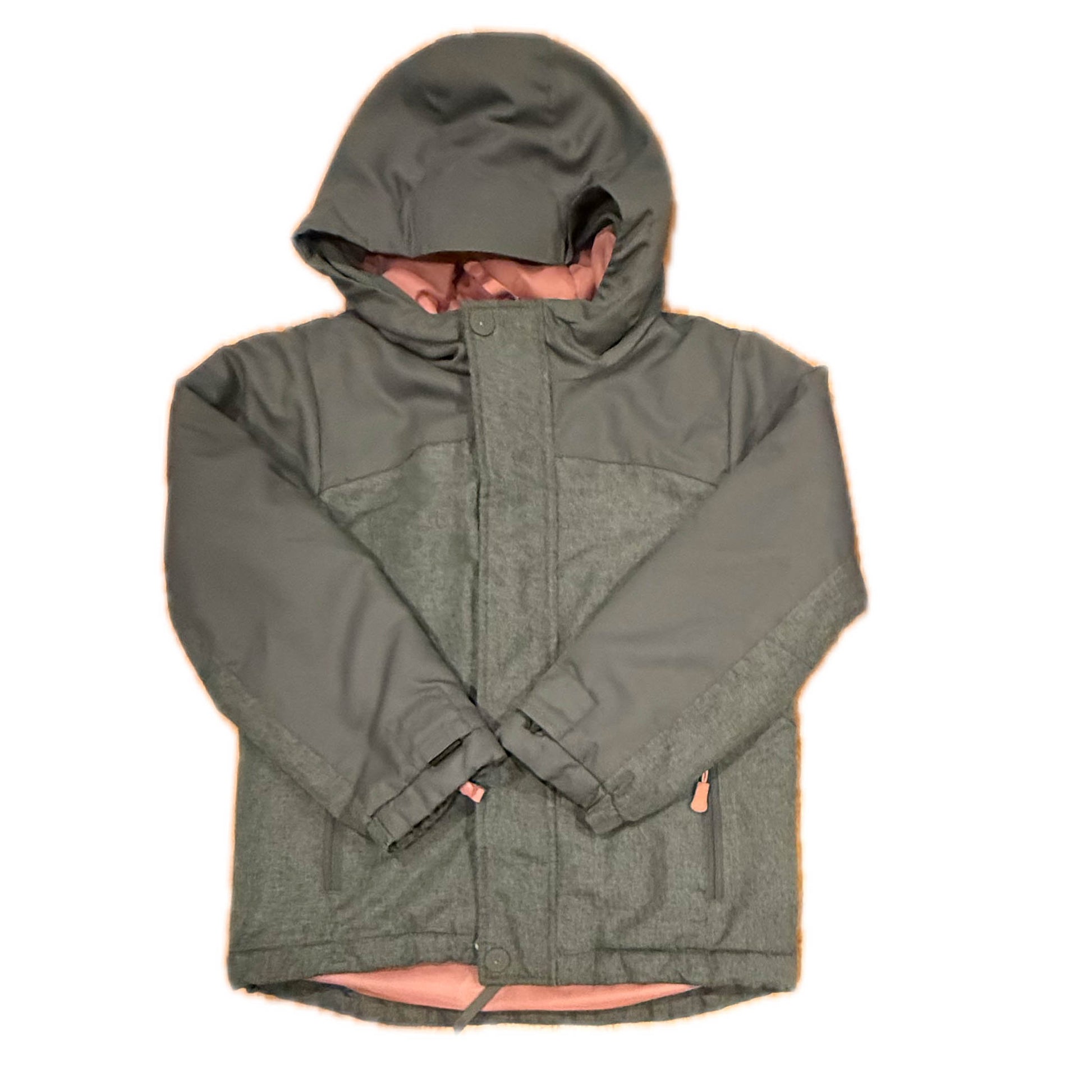 All In Motion Girls Gray Jacket Size: 6 Years Gray