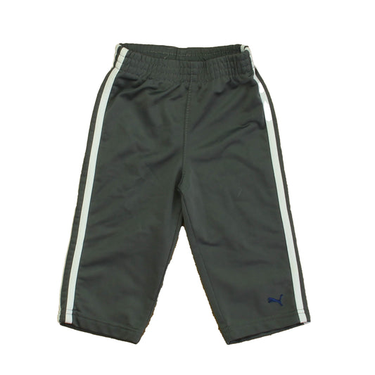 Puma Boys Gray Athletic Pants Size: 12 Months Gray