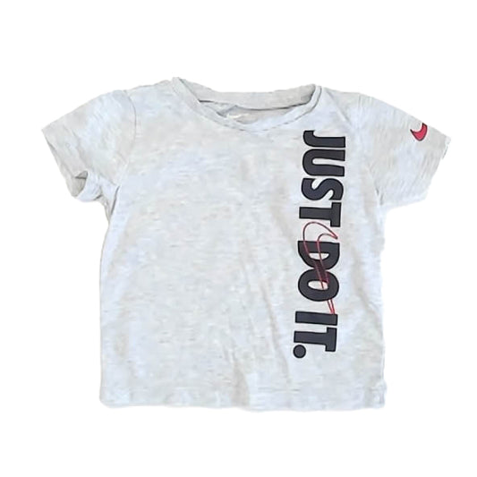 Nike Boys Gray Athletic Top Size: 18 Months Gray