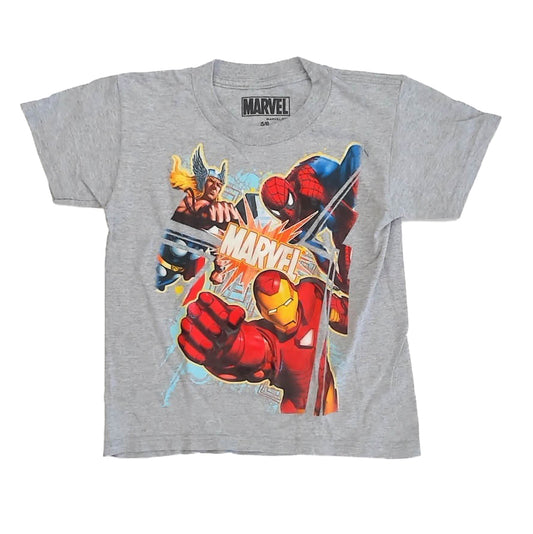 Marvel Boys Gray T-Shirt Size: 5T Gray