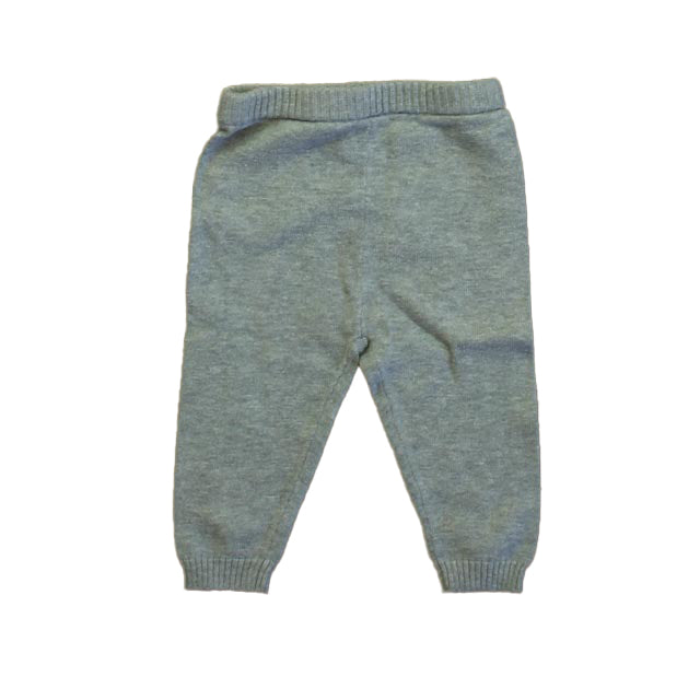 Miniclasix Boys Gray Leggings Size: 6 Months Gray