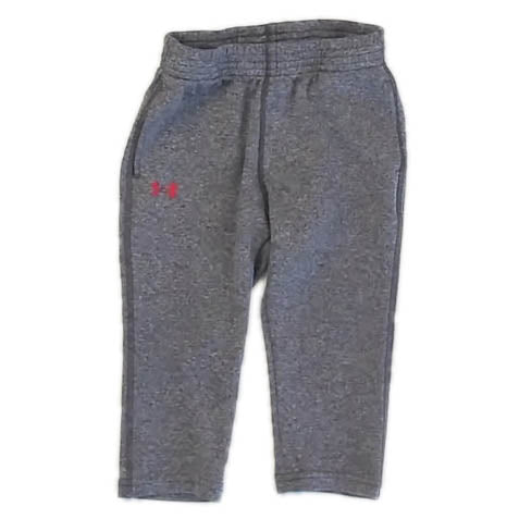 Under Armour Boys Gray Athletic Pants Size: 18 Months Gray
