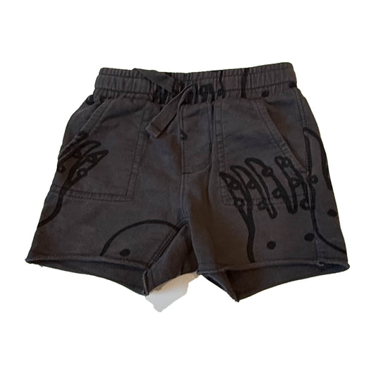 Tea Collection Boys Gray Shorts Size: 12-18 Months Gray