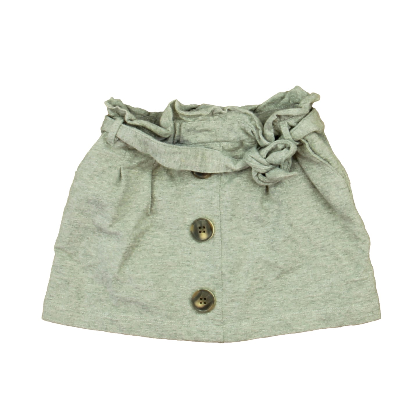 Miki Miette Girls Gray Skirt Size: 2T Gray