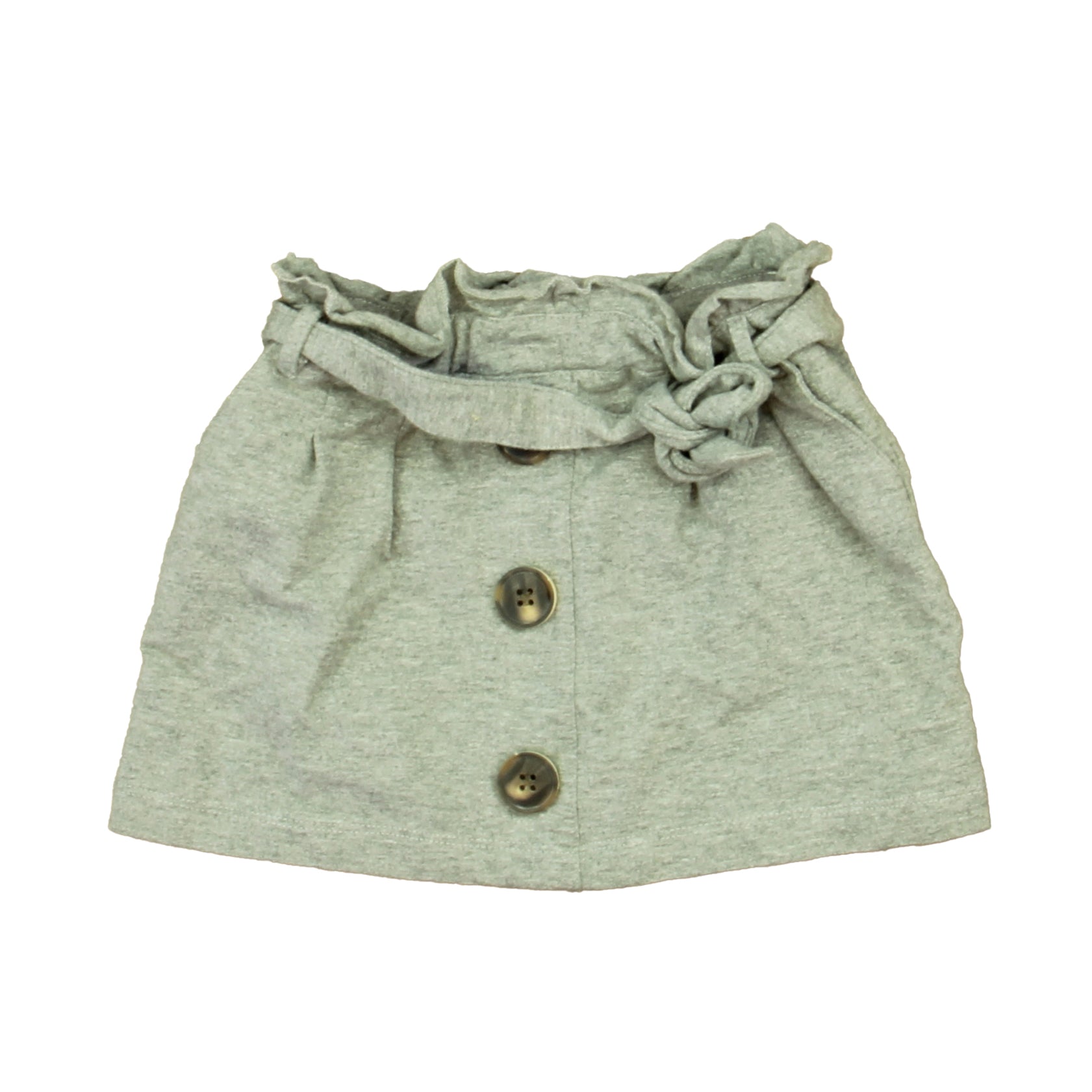 Miki Miette Girls Gray Skirt Size: 2T Gray