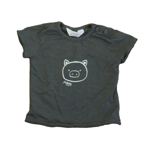 Mayoral Boys Gray T-Shirt Size: 2-4 Months Gray