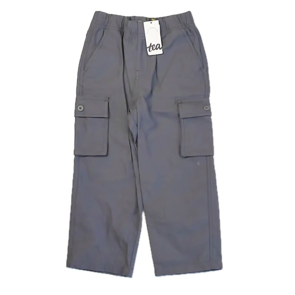 Tea Collection Boys Gray Pants Size: 5T Gray
