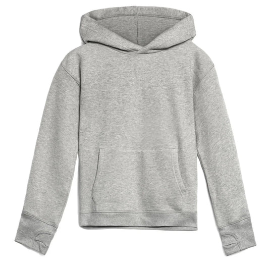 Mightly Unisex Gray Hoodie Size: 6-14 Years