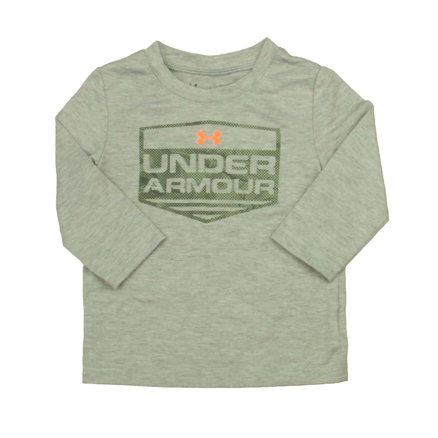 Under Armour Boys Gray Athletic Top Size: 12 Months Gray