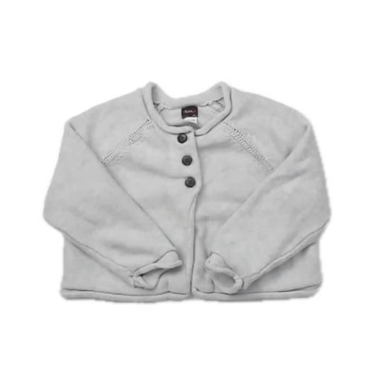 Tea Collection Girls Gray Cardigan Size: 2-3T Gray
