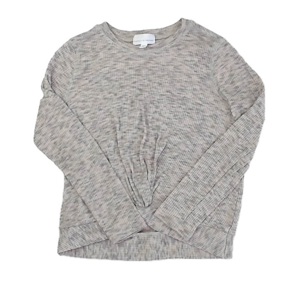 Rockets of Awesome Girls Gray Long Sleeve Shirt Size: 10 Years Gray