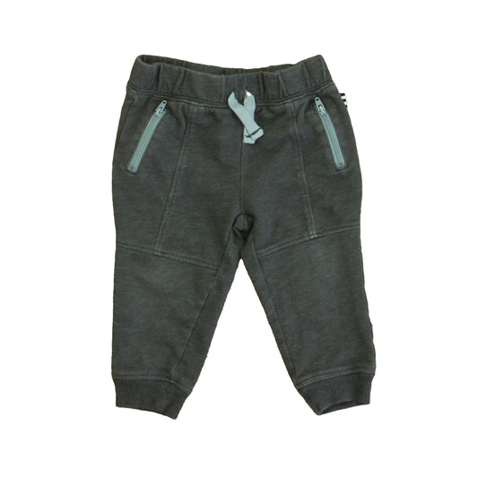 Splendid Boys Gray Casual Pants Size: 6-12 Months Gray