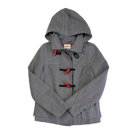 Old Navy Girls Gray Winter Coat Size: Adult XS Gray
