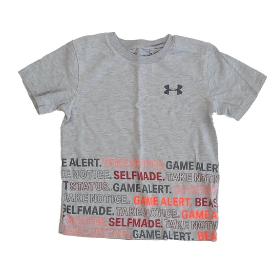Under Armour Boys Gray T-Shirt Size: 5T Gray