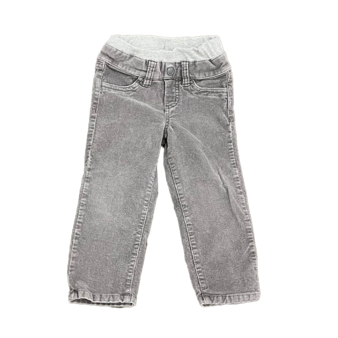 Egg Boys Gray Corduroy Pants Size: 2T Gray
