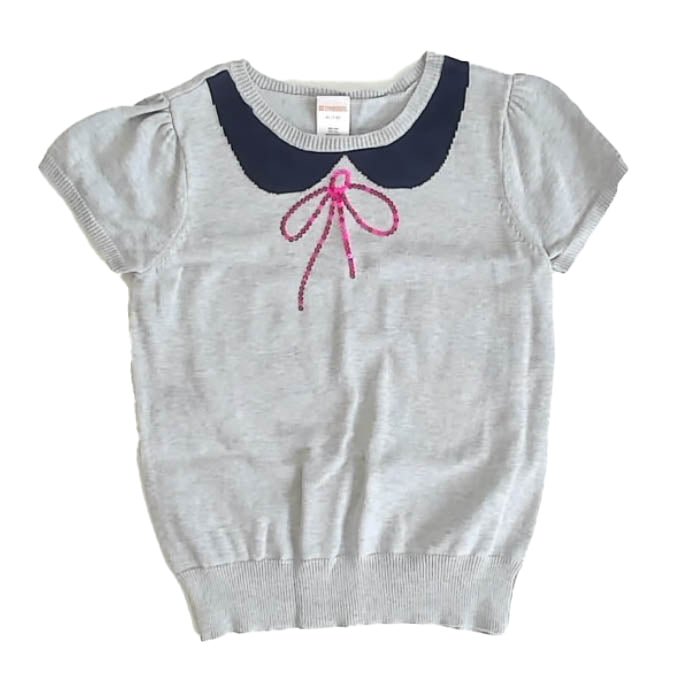 Gymboree Girls Gray Sweater Size: 7-8 Years Gray