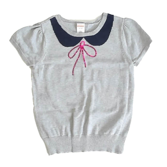 Gymboree Girls Gray Sweater Size: 7-8 Years Gray