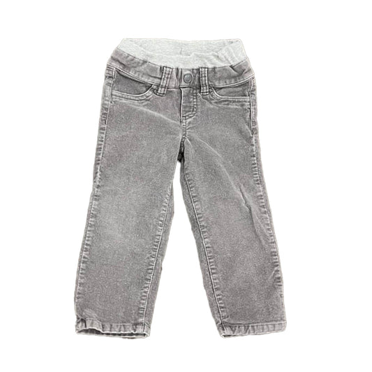 Egg Boys Gray Corduroy Pants Size: 2T Gray