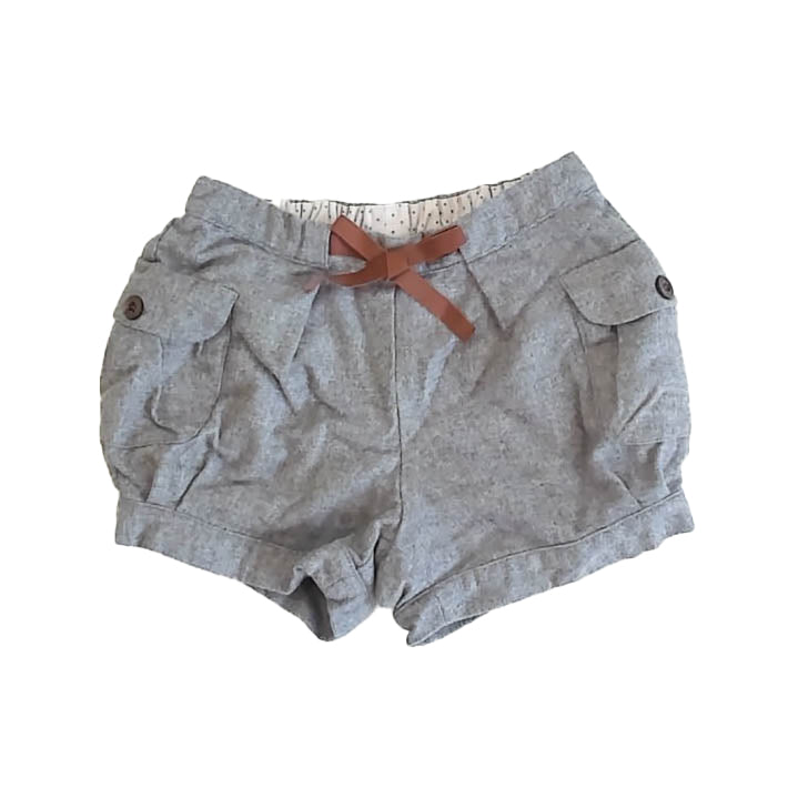 Jacadi Girls Gray Shorts Size: 3T Gray