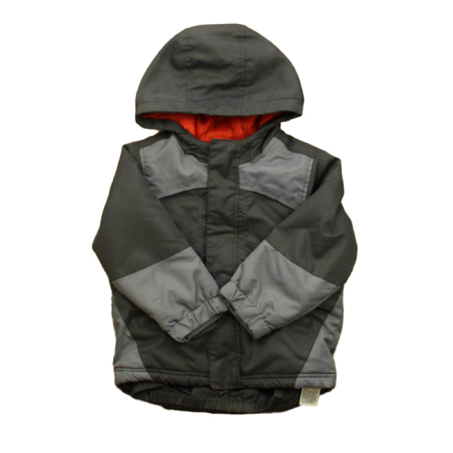 Old Navy Boys Gray Winter Coat Size: 4T