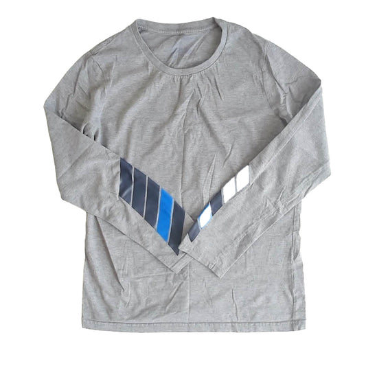 Rockets Of Awesome Boys Gray Long Sleeve T-Shirt Size: 14 Years Gray