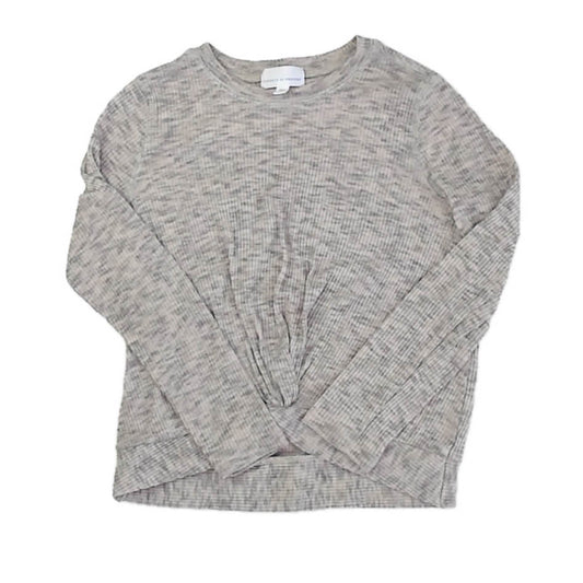 Rockets of Awesome Girls Gray Long Sleeve Shirt Size: 8 Years Gray