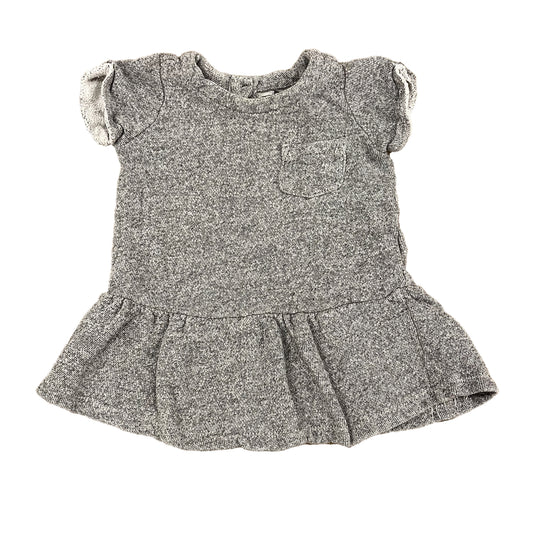 Gap Girls Gray Dress Size: 12-18 Months Gray