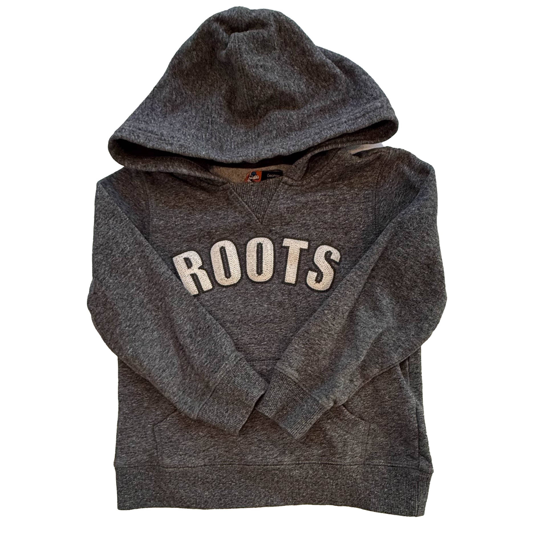 Roots Boys Gray Hoodie Size: 5T Gray