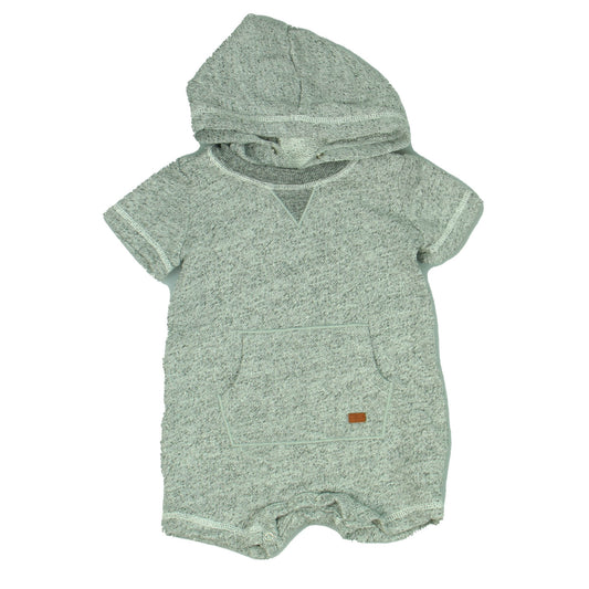 7 for all Mankind Boys Gray Romper Size: 3-6 Months