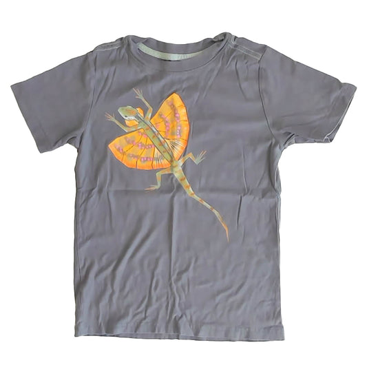 Tea Collection Boys Gray T-Shirt Size: 8 Years Gray
