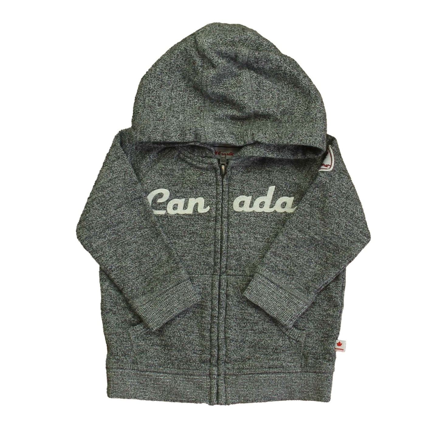 Canadiand Unisex Gray Hoodie Size: 12-18 Months