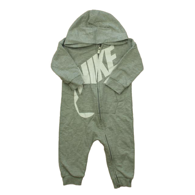 Nike Boys Gray Long Sleeve Outfit Size: 12 Months