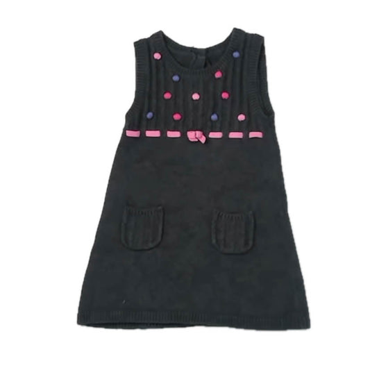Gymboree Girls Gray Sweater Dress Size: 3T Gray