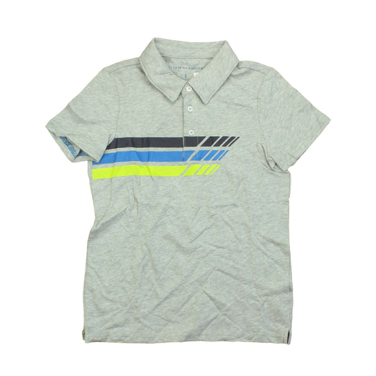 Rockets Of Awesome Boys Gray Polo Shirt Size: 8 Years Gray