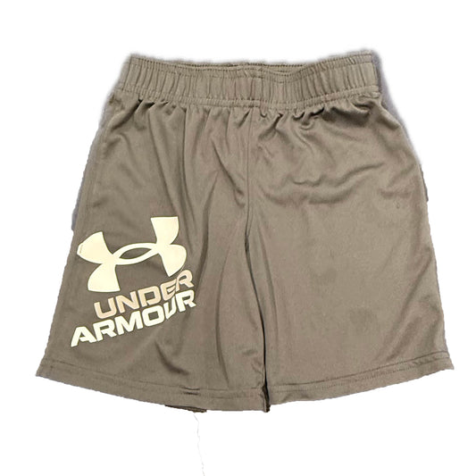 Under Armour Boys Gray Athletic Shorts Size: 4T Gray