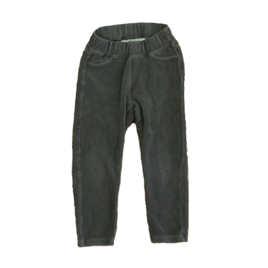 Hanna Andersson Girls Gray Leggings Size: 3T
