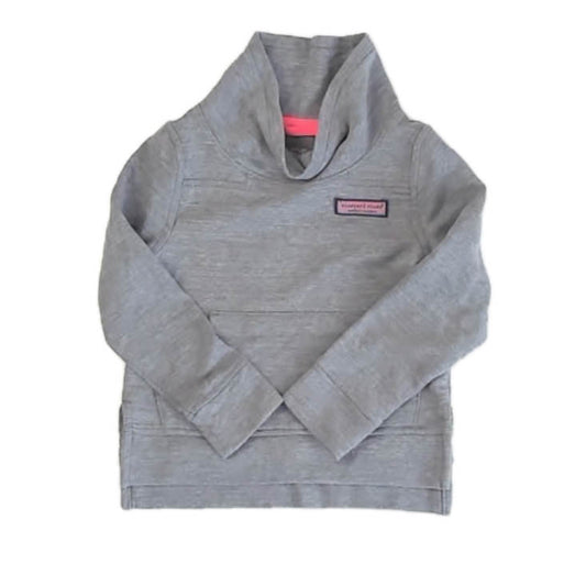 Vineyard Vines Girls Gray Long Sleeve Shirt Size: 4T Gray