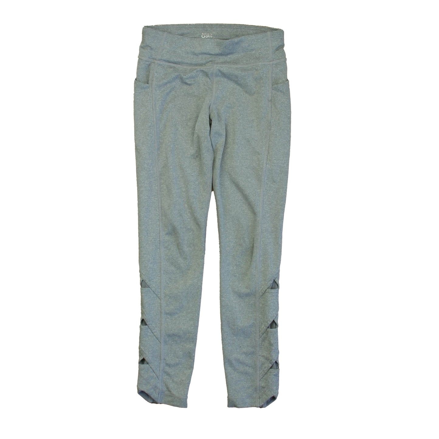 Athleta Girl Girls Gray Athletic Pants Size: 7 Years