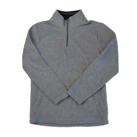 The Children's Place Boys Gray Fleece Size: 10-12 Years Gray