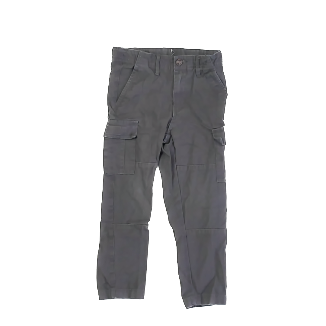 Kidpik Boys Gray Cargo Pants Size: 6 Years Gray