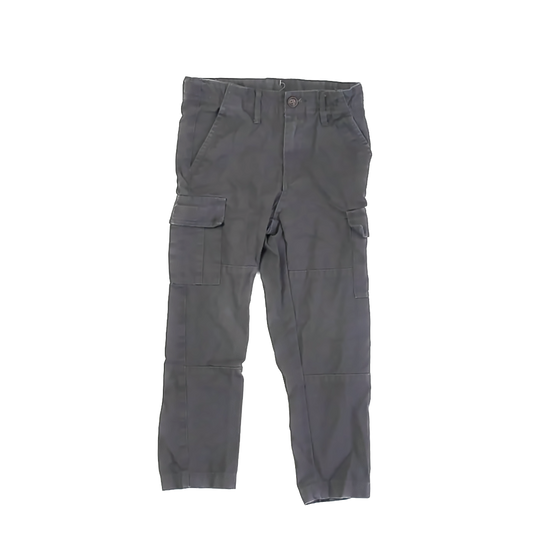 Kidpik Boys Gray Cargo Pants Size: 6 Years Gray