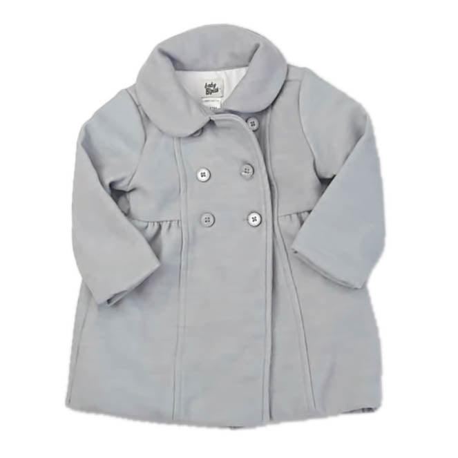 Osh Kosh Girls Gray Winter Coat Size: 9-12 Months Gray