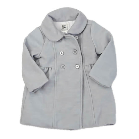 Osh Kosh Girls Gray Winter Coat Size: 9-12 Months Gray