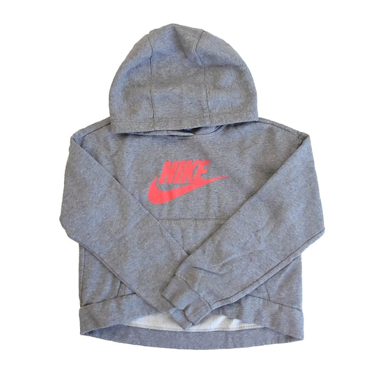 Nike Girls Gray Hoodie Size: 12-14 Years Gray