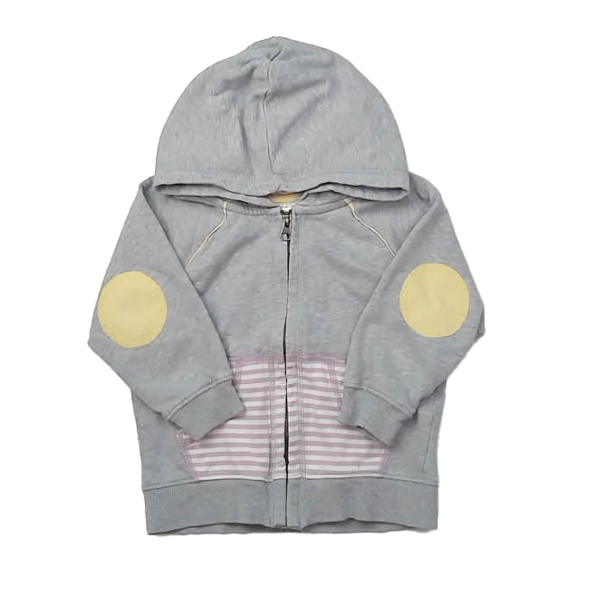 Hanna Andersosn Girls Gray Hoodie Size: 3T Gray