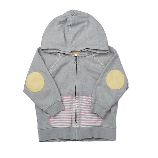 Hanna Andersosn Girls Gray Hoodie Size: 3T Gray