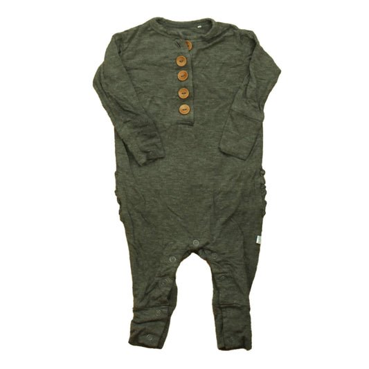 Posh Peanut Boys Gray Long Sleeve Outfit Size: 3-6 Months